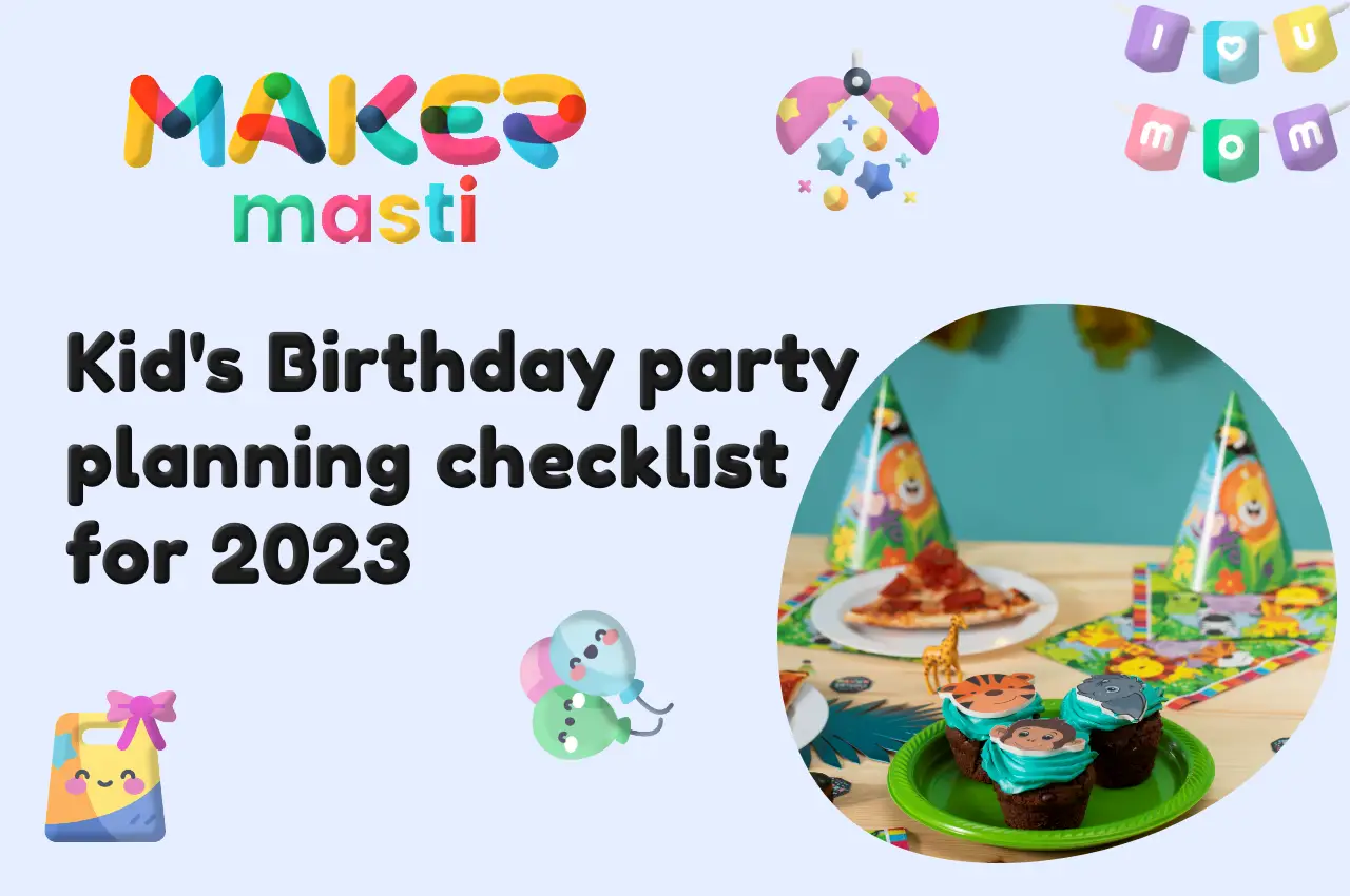 birthday party planning checklist