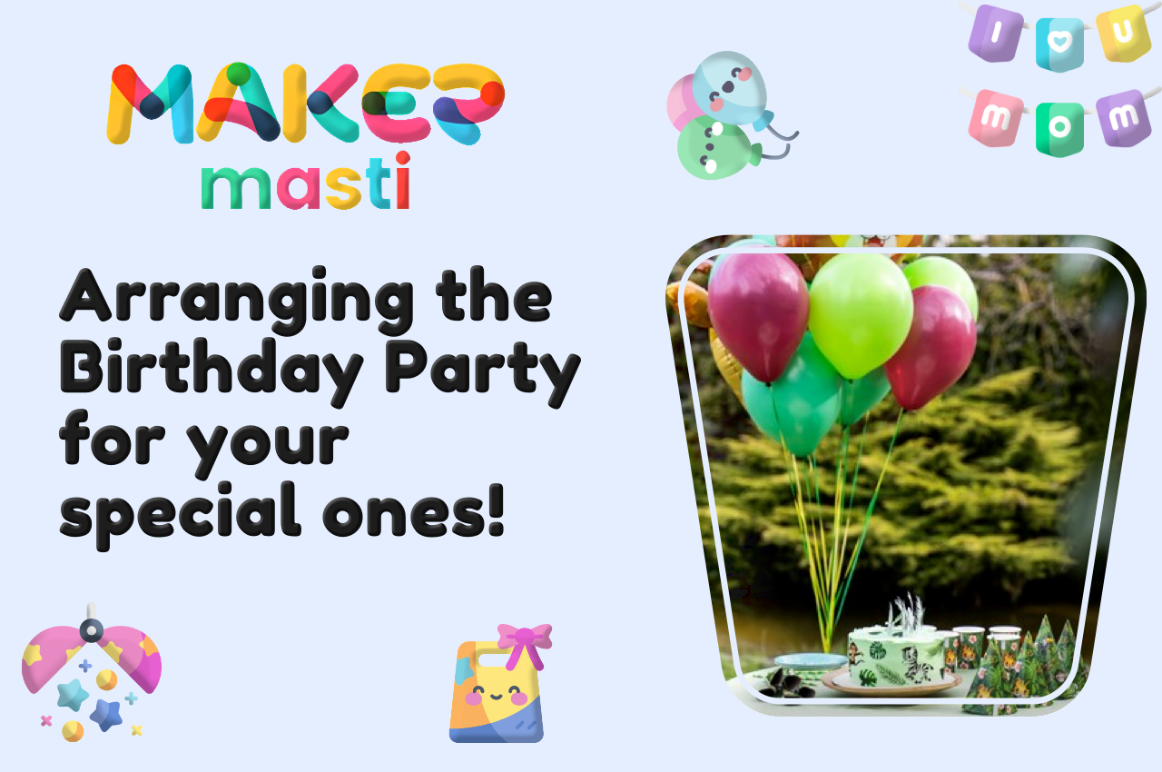 arranging the birthday party