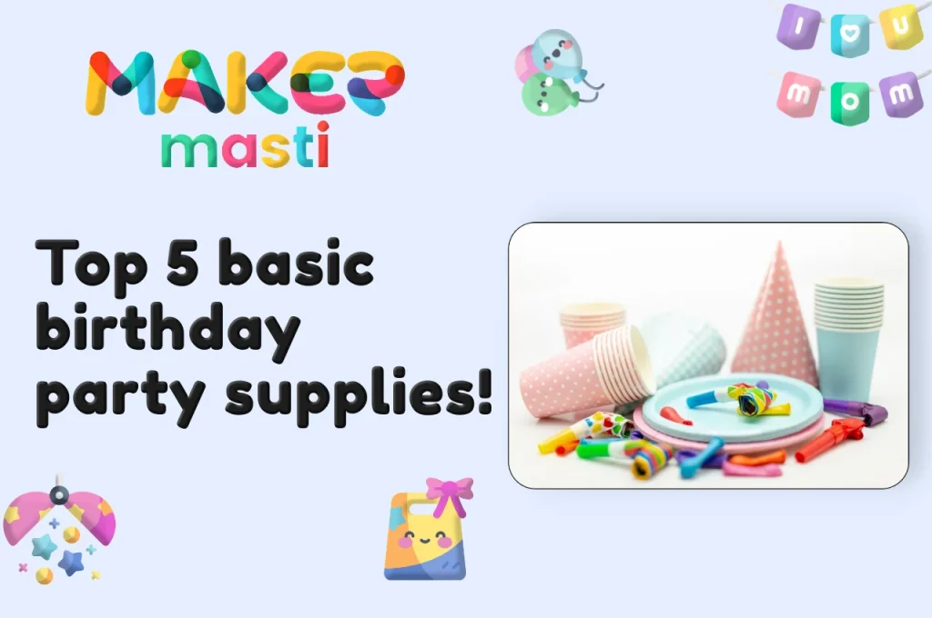 birthday party supplies