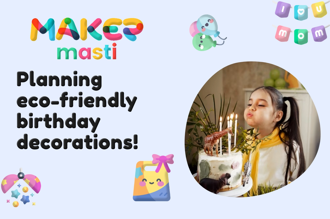 eco-friendly birthday decorations